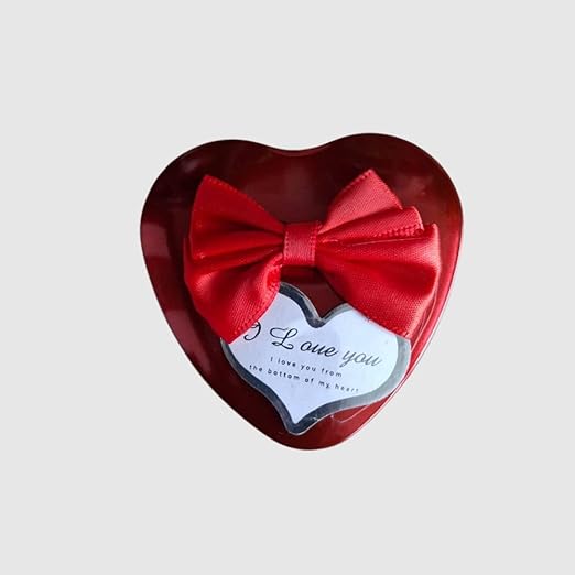 Teddy Bear Gift Box | Heart-Shaped Gift Box with Cute Small Teddy | Ideal Gift for Birthday, Valentine’s Day, Anniversary, Special Occasions